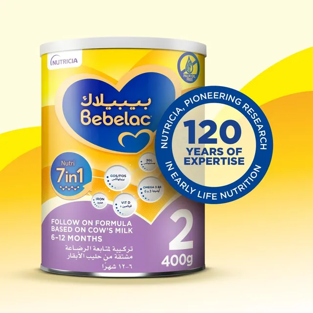 Bebelac Nutri 7 In 1 Palm Oil Free 2 Follow On Formula 400g
