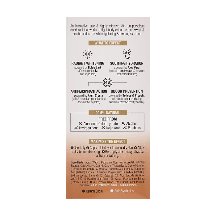 Beesline Deo Whitening Roll- On Arabian Oud 50 ml