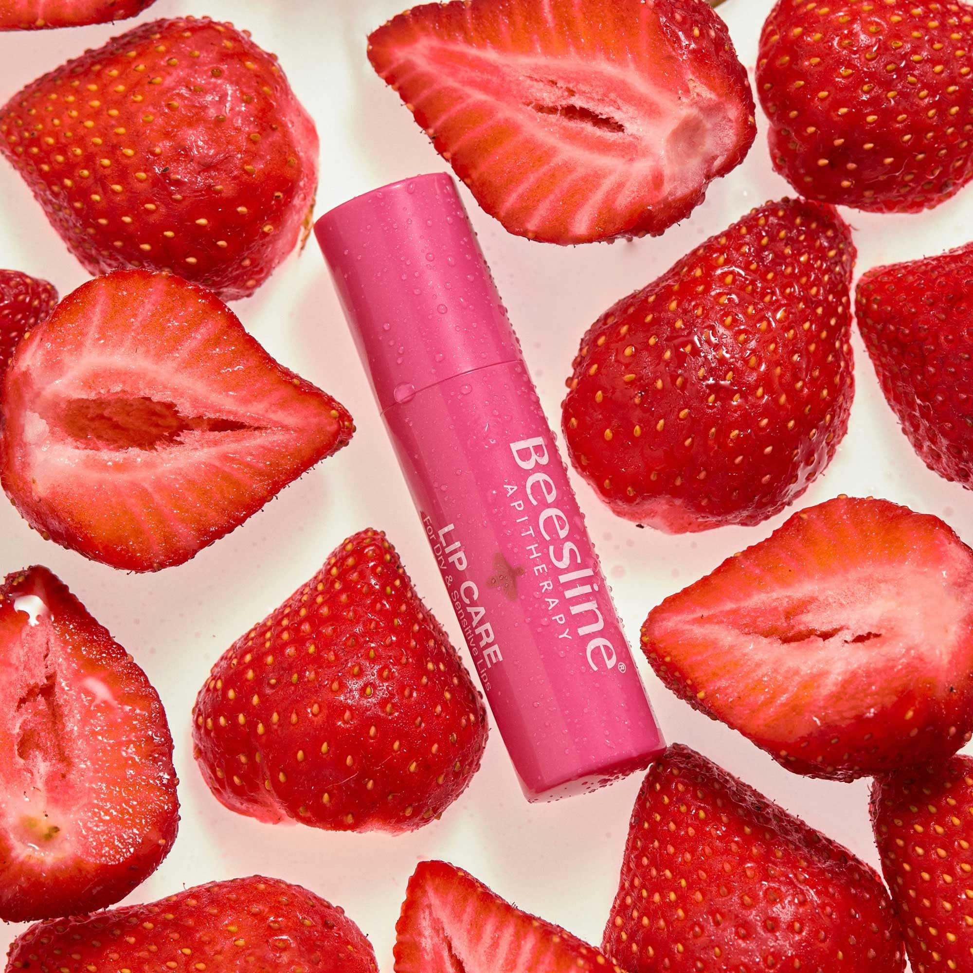 Beesline Lip Care Shimmery Strawberry 1+1 Promo