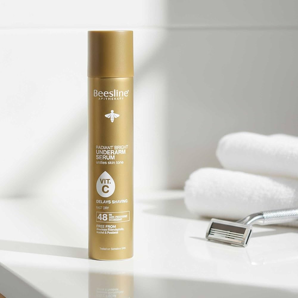 Beesline Radiant Bright Underarm Serum Delaying Shaving 150ml