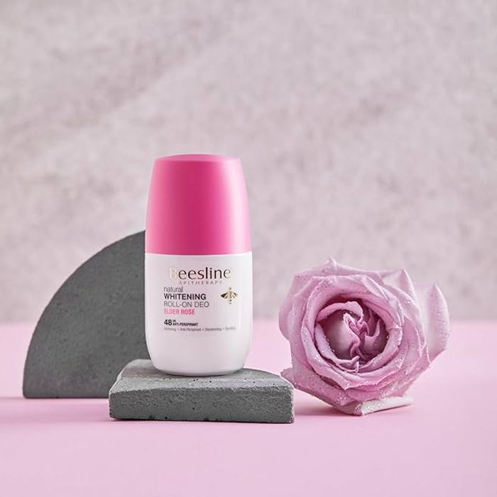 Beesline Whitening Roll-On Fragranced Deodorant Elder Rose 50 ml BOGO offer