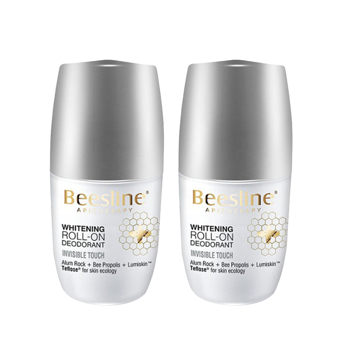 Beesline Whitening Roll-On Invisible Touch Deodorant 50ml 1+1