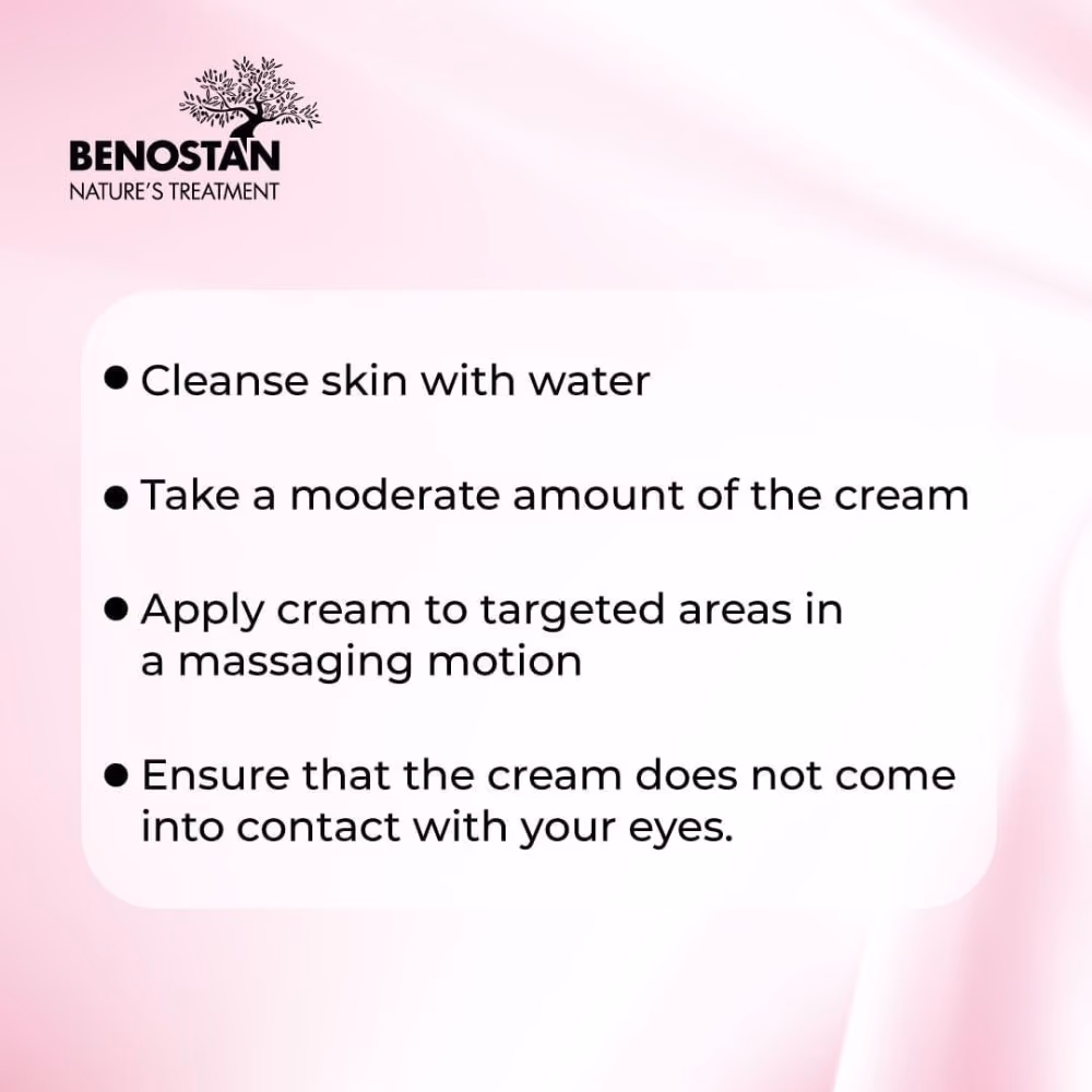 Benostan Sensolite Whitening Intimate Area Cream 50ml