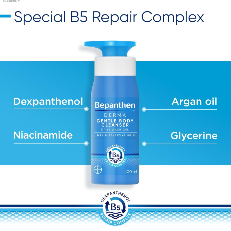 Bepanthen Derma Gentle Body Cleanser Gel 400ml