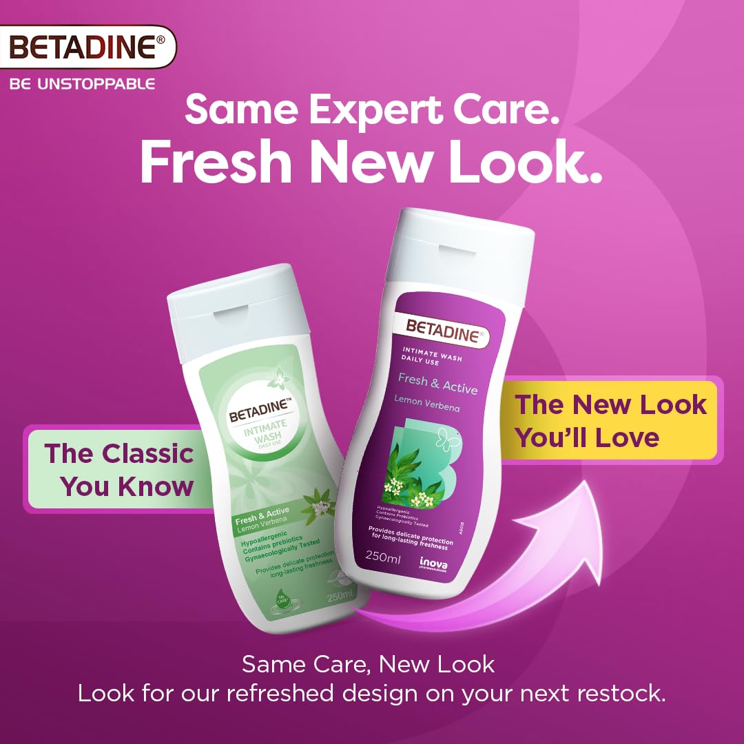 Betadine Fresh & Active Intimate Wash 50 ml