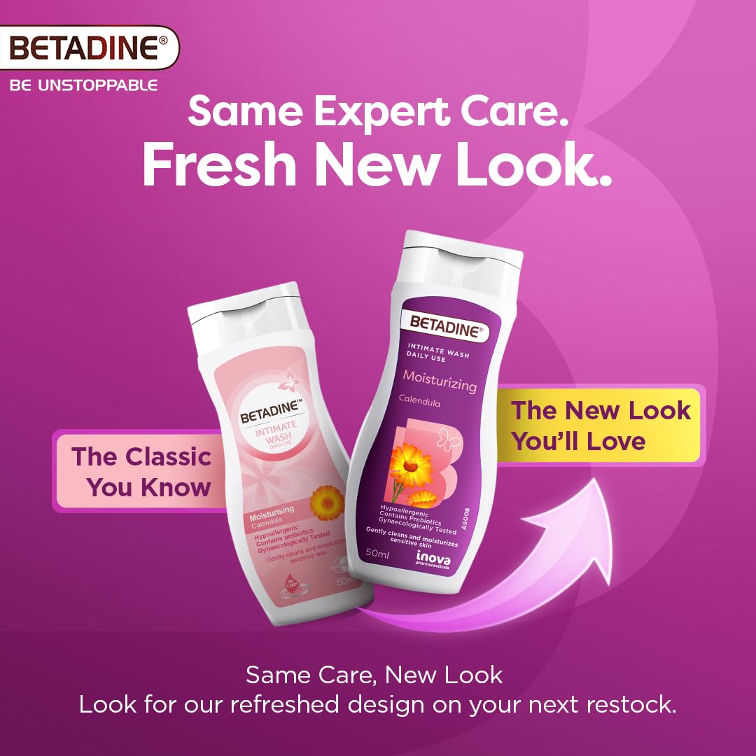 Betadine Fresh & Active Intimate Wash 50 ml