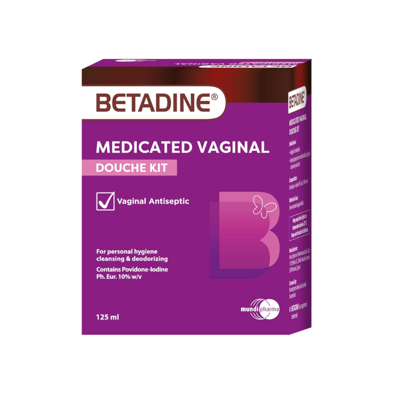 Betadine Medicated Vaginal Douche Kit 250 ml