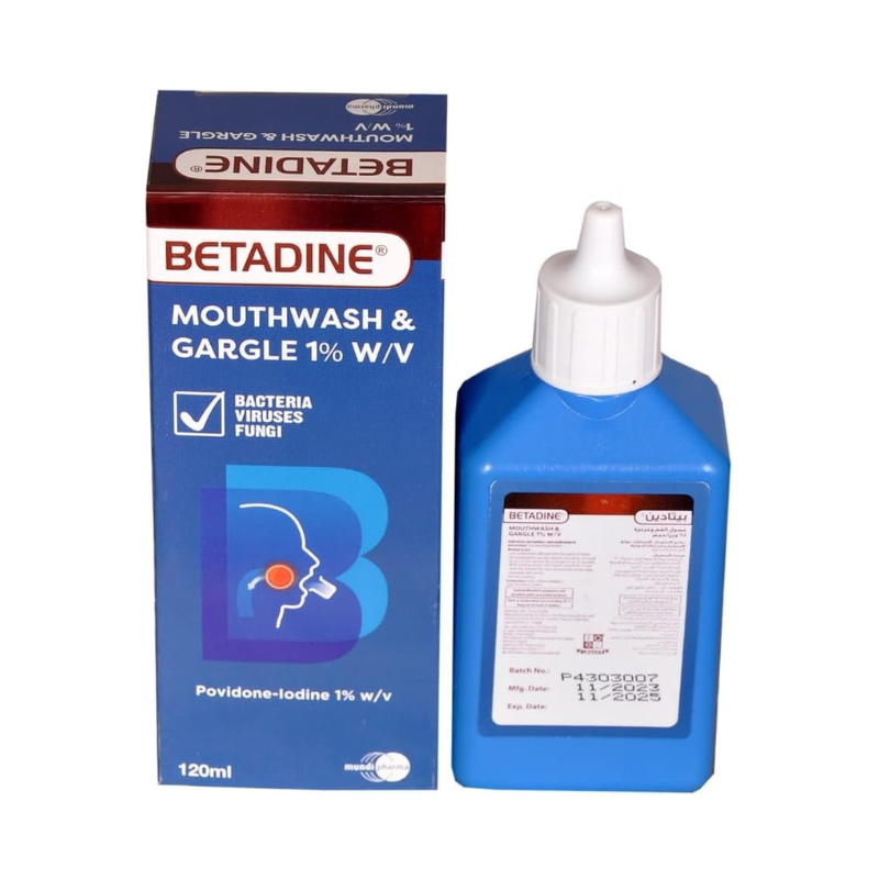 Betadine Mouthwash Gargle 125 ml