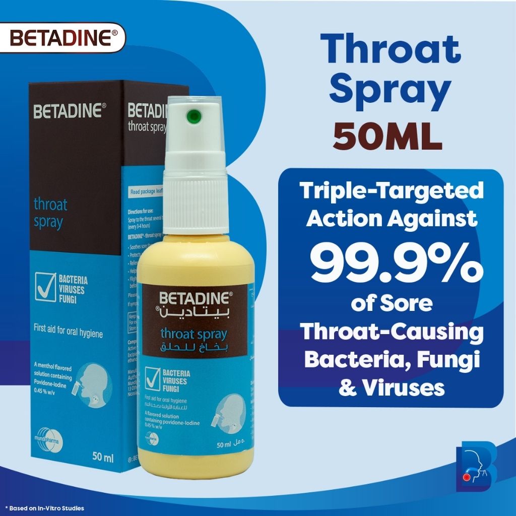 Betadine Throat Spray 50 ml