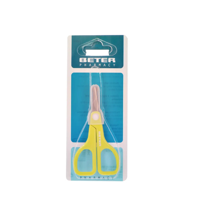 Beter Baby Manicure Scissors Plastic Handle 9.2cm