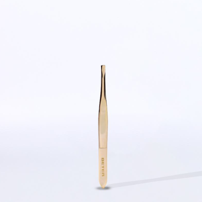 Beter Gilded Crab Point Tweezers 7.8 cm