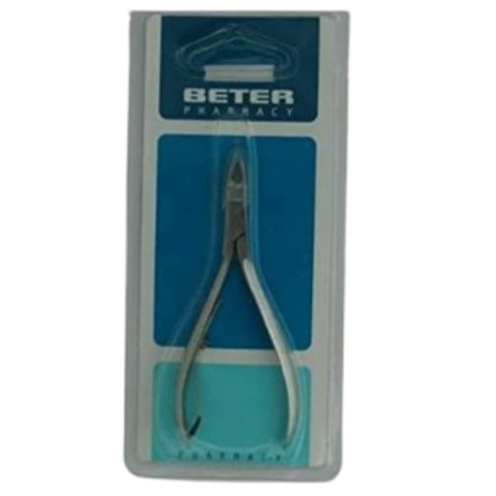 Beter Manicure Cuticles Box Joint Chrome-Plated Pliers 10 cm