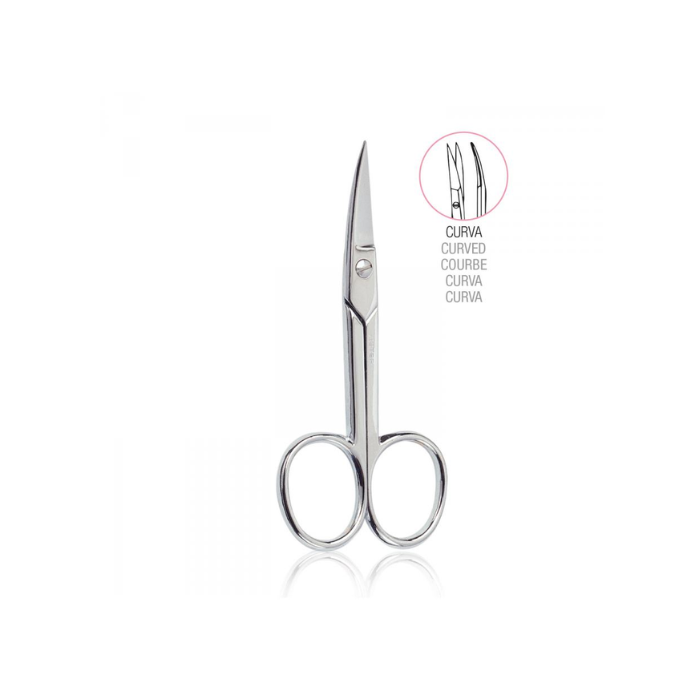 Beter Manicure Nails Curved Chrome Scissors - 9.3 cm