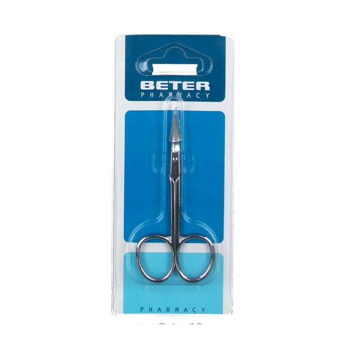 Beter Mcure Cuticle Curved Chrome Scisor 9cm