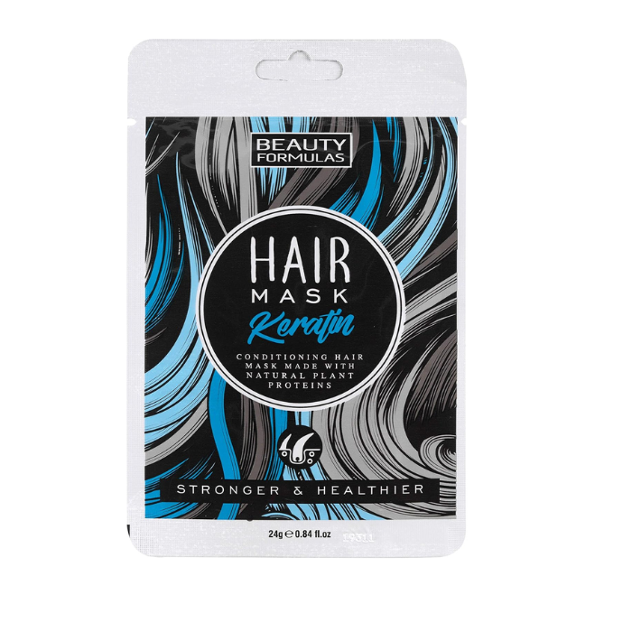 Beauty Formulas Keratin Hair Mask 24gm