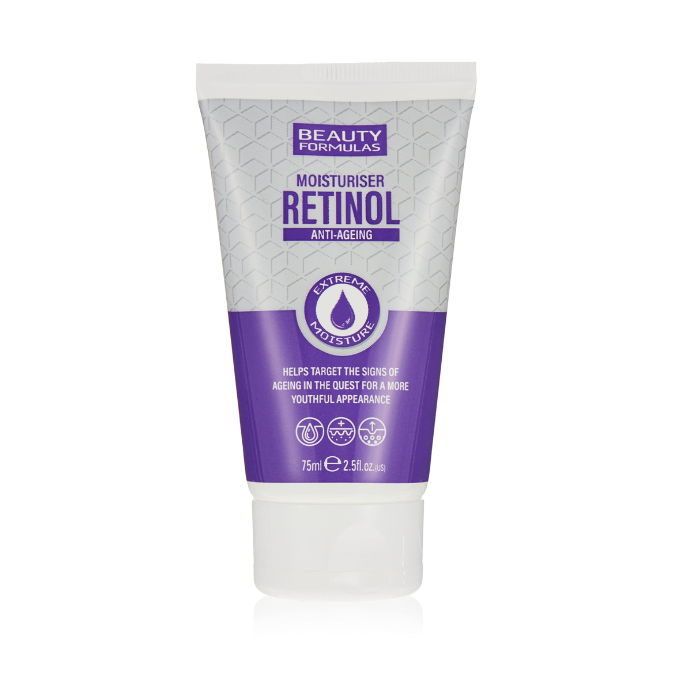 Beauty Formulas Retinol Cleanser 150ml & Moisturiser 75ml Combo Pack