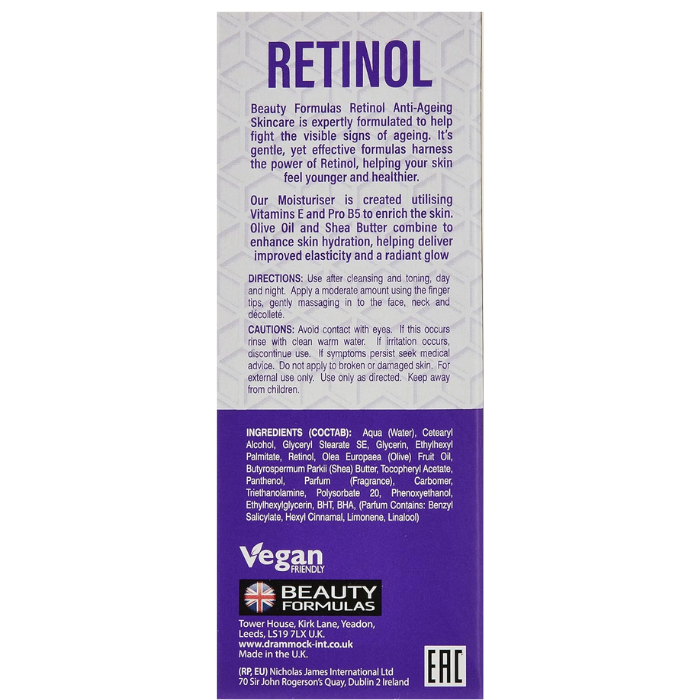 Beauty Formula Retinol Moisturiser 75ml