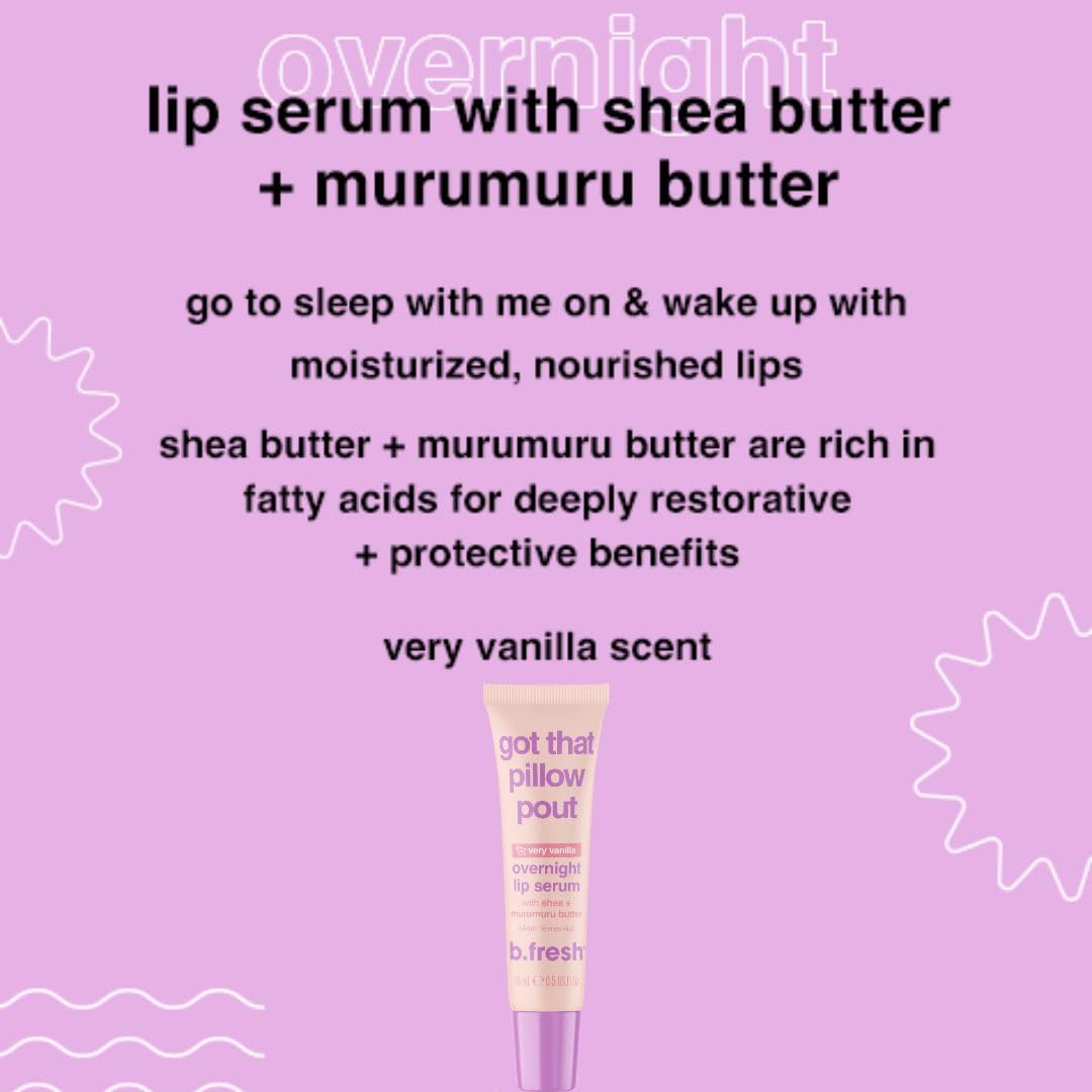 B.Fresh Over Night Lip Serum 15ml Pack Of 2