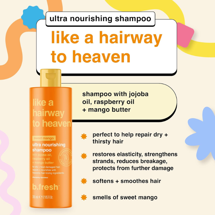 B.Fresh Ultra Nourishing Shampoo 355ml