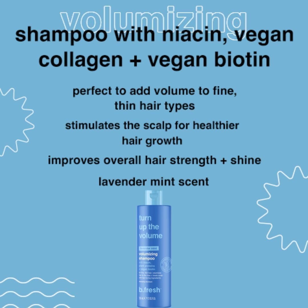 B.Fresh Volumizing Shampoo 355ml