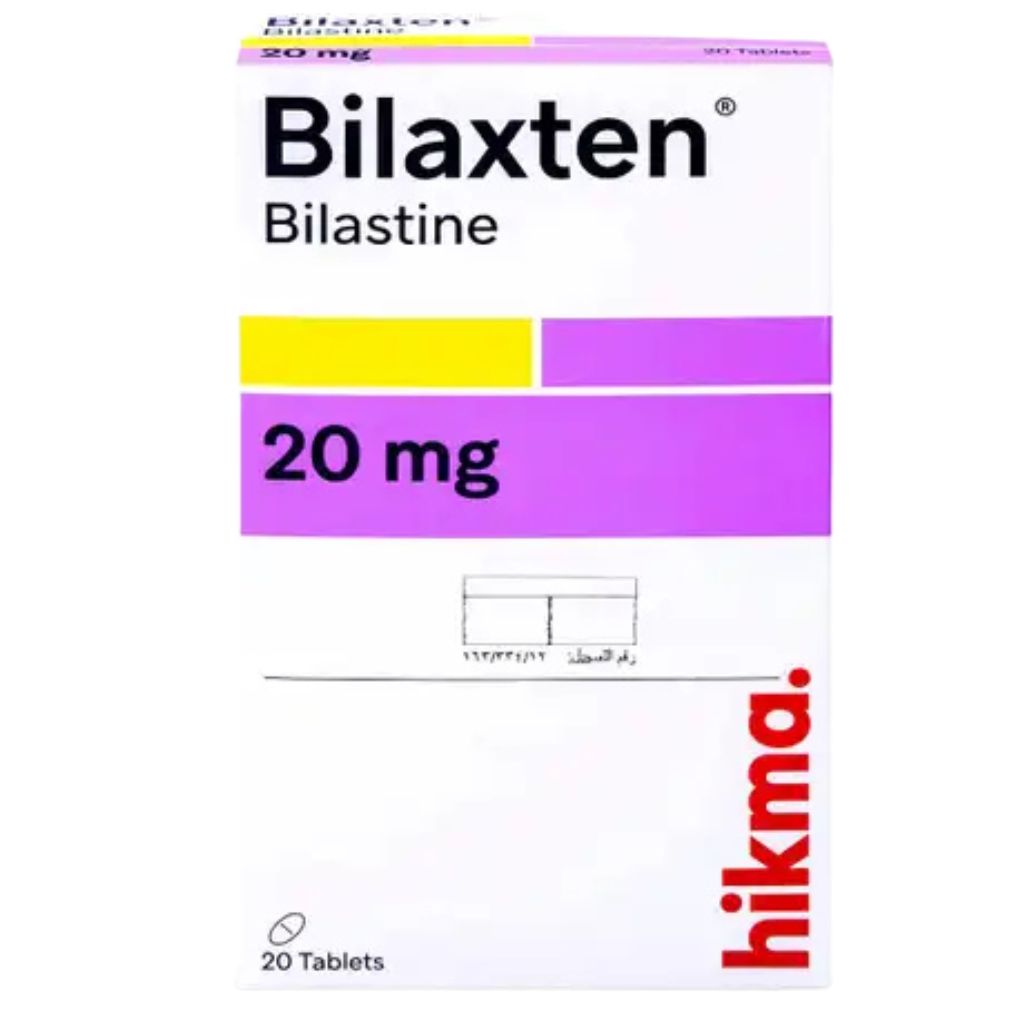 Bilaxten 20mg Tablet 20s