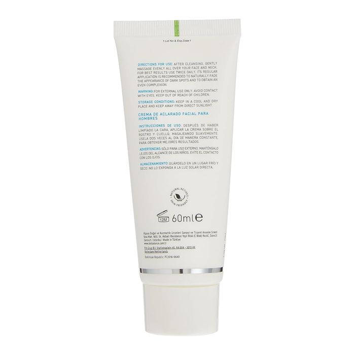 Bio Balance Facial Whitening Cream For Men 60 ml