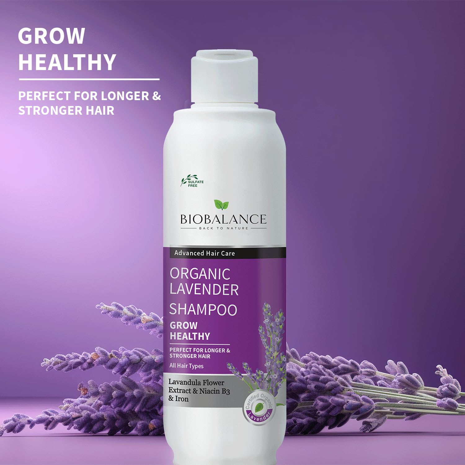 Bio Balance Organic Lavander Shampoo 4 Long & Strn Hair 330 ml
