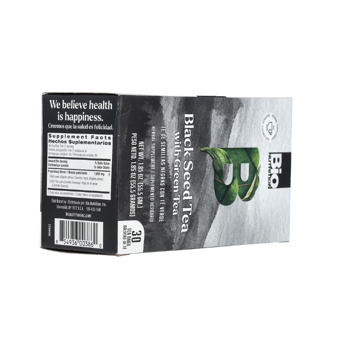 Bio Nutrition Black Seed Oil Tea 30  Bags