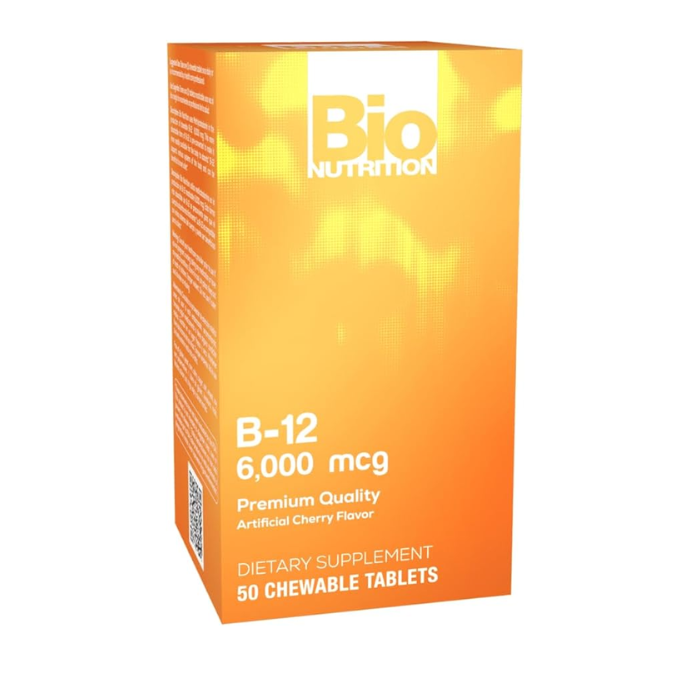 Bio Nutrition B12 6000 Mcg 50 Tablets