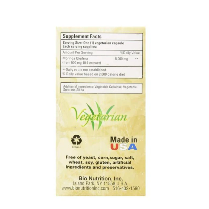 Bio Nutrition Moringa Super Food 60's capsules