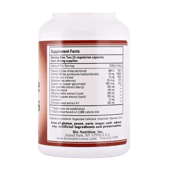 Bio Nutrition Prostate Wellness 60's