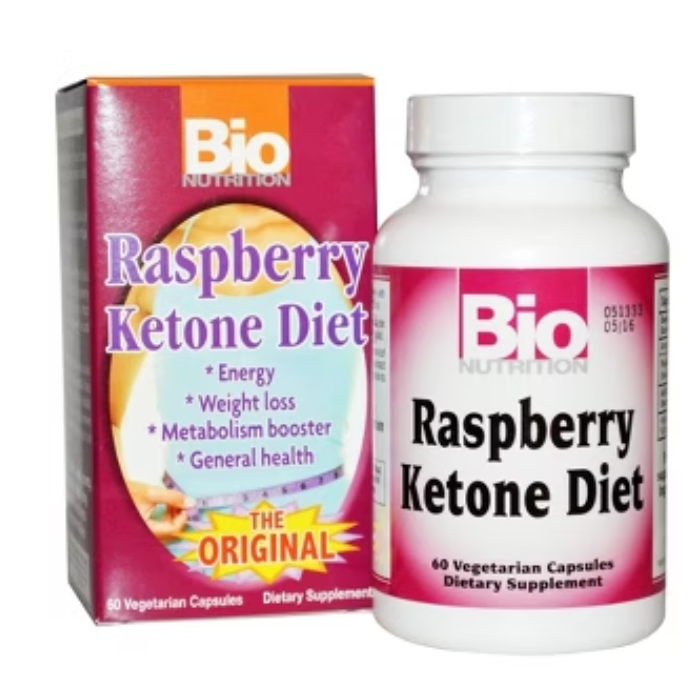 Bio Nutrition Raspberry Ketone Diet 60 Vegetarian capsules