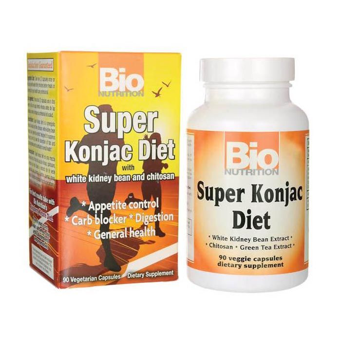 Bio Nutrition Super Konjac Diet 90 Vegetarian capsules