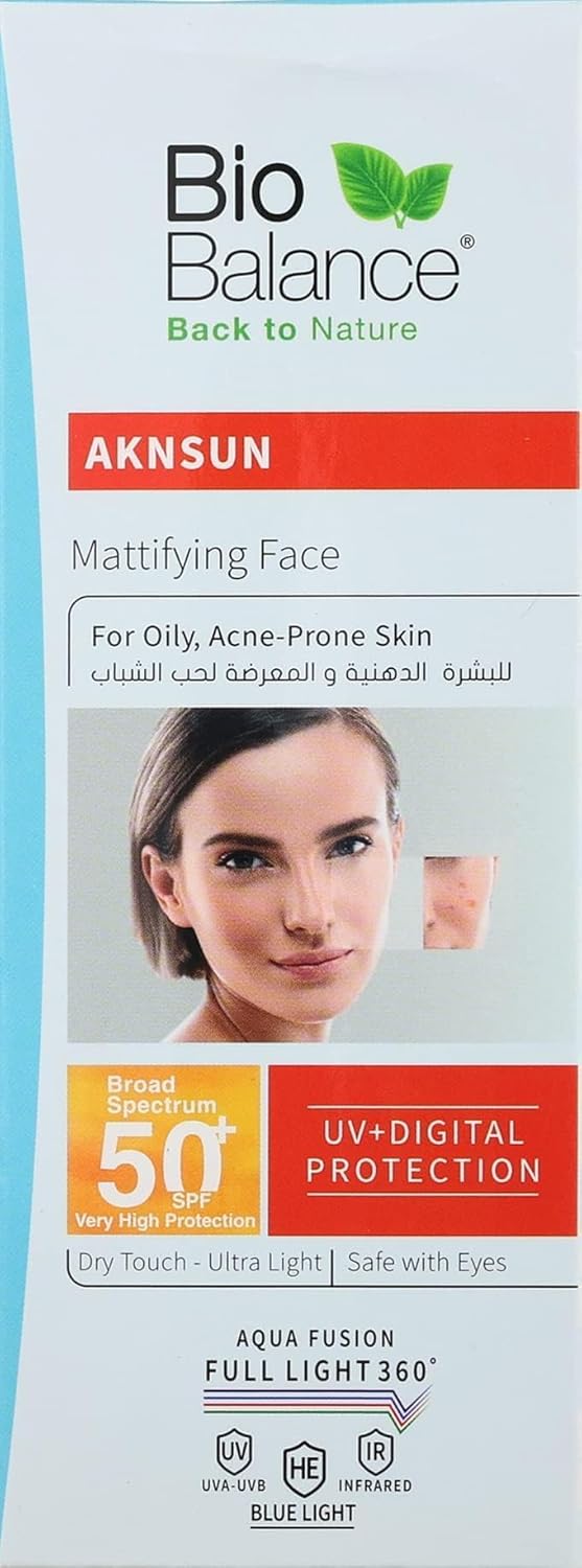 Biobalance AKN sun (SPF 50+) Face Matt Aqua 40ml