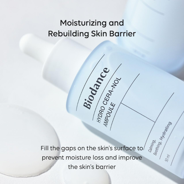 Biodance Hydro Cera-Nol Serum, Deep Hydration, Barrier Repair and Calming Glow, 30ml
