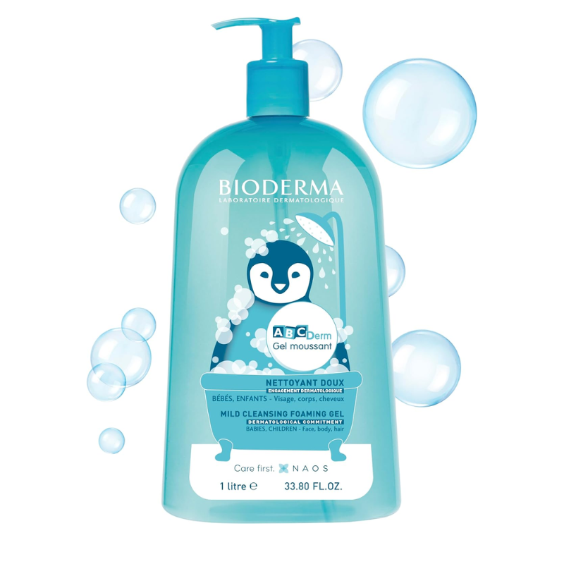 Bioderma Abc Derm Moussant Foaming Gel 1 Litre