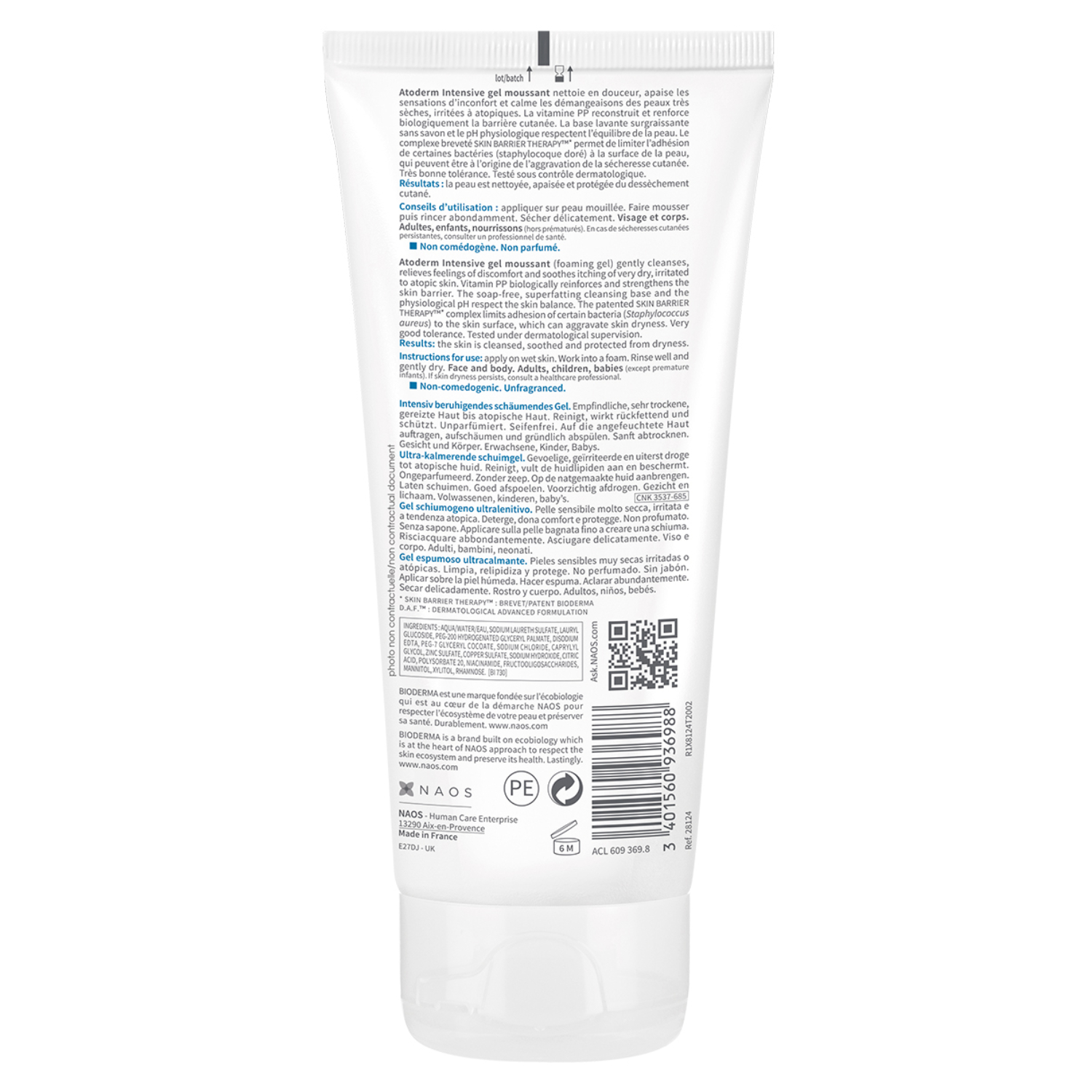 Bioderma Atoderm Intensive Moussant 200 ml