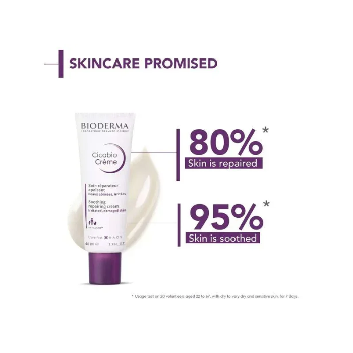 Bioderma Cicabio Soothing Repairing Cream Irritated & Damaged Skin 40 ml