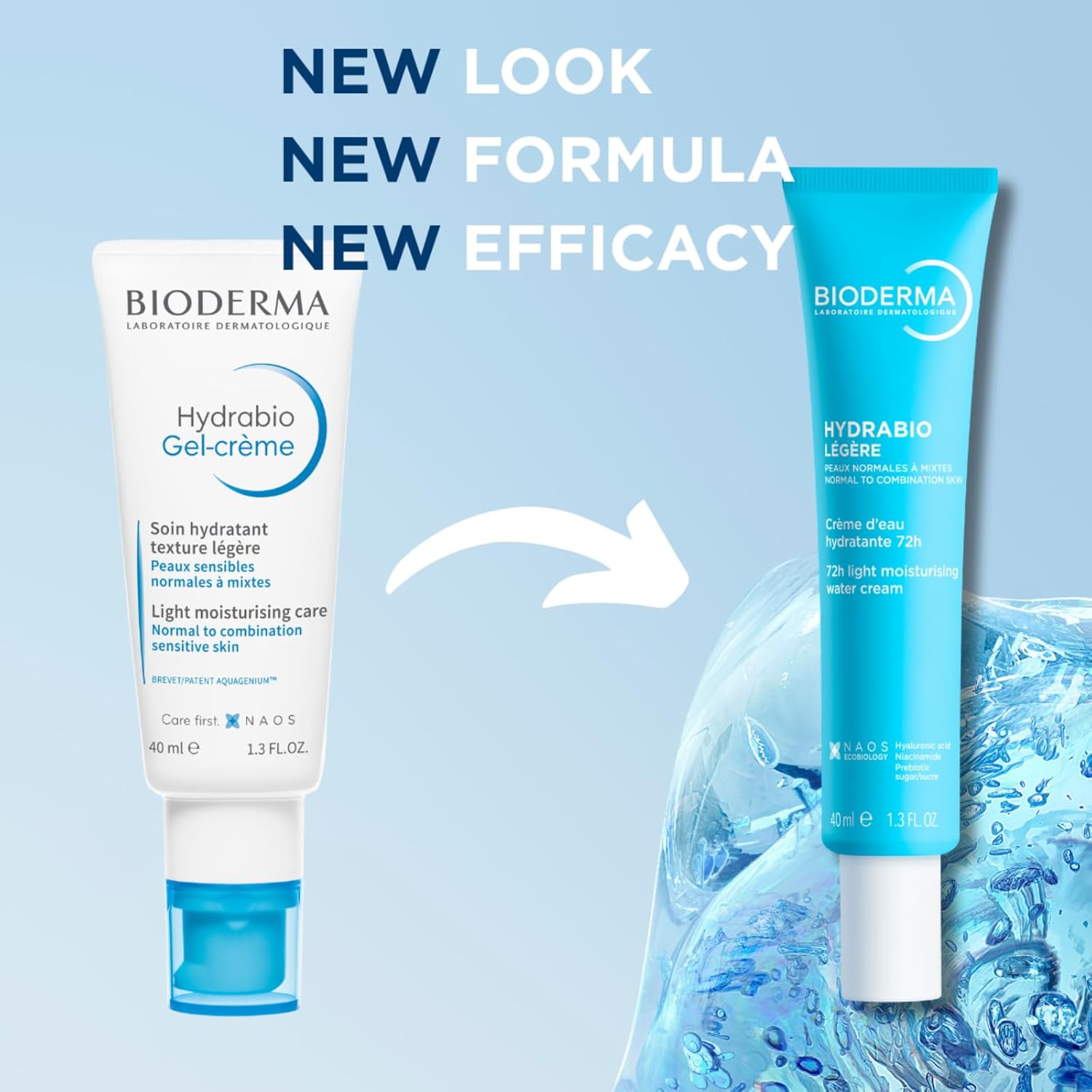 Bioderma Hydrabio Gel Cream 40 ml
