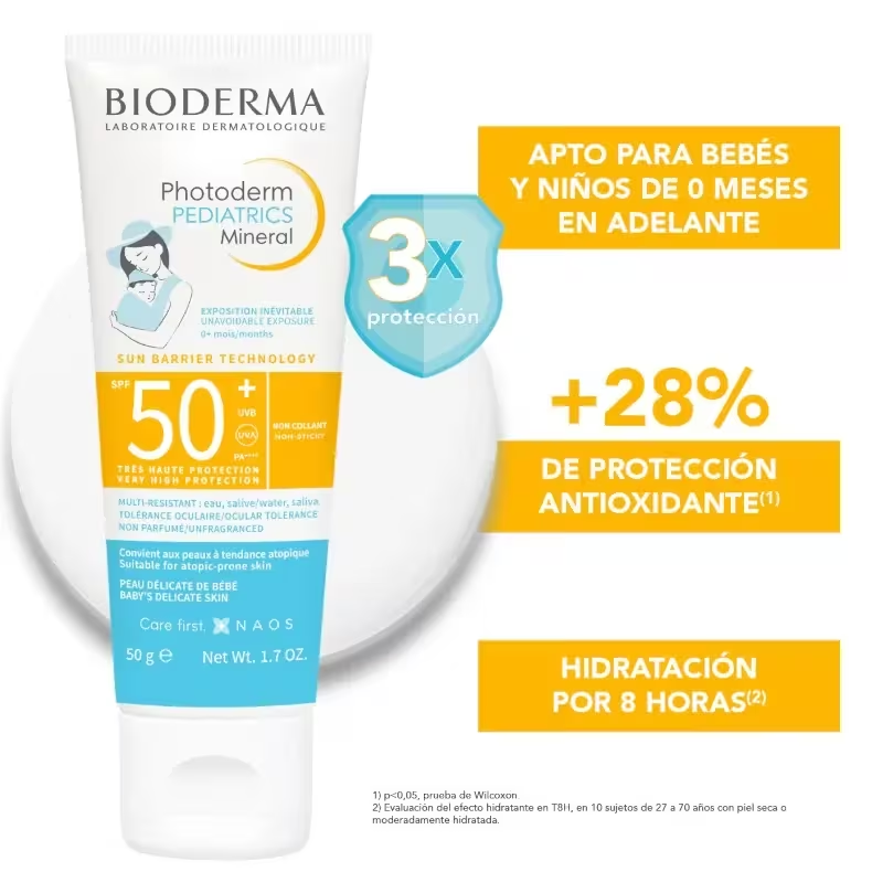 Bioderma Photoderm Pediatrics Mineral(SPF50+)Sun Cream 50g