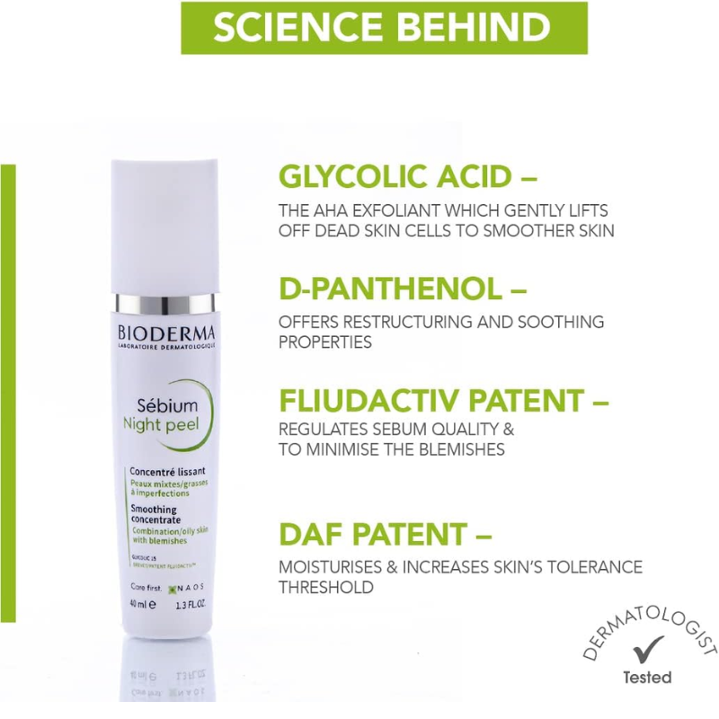 Bioderma Sebium Night peel 40 ml
