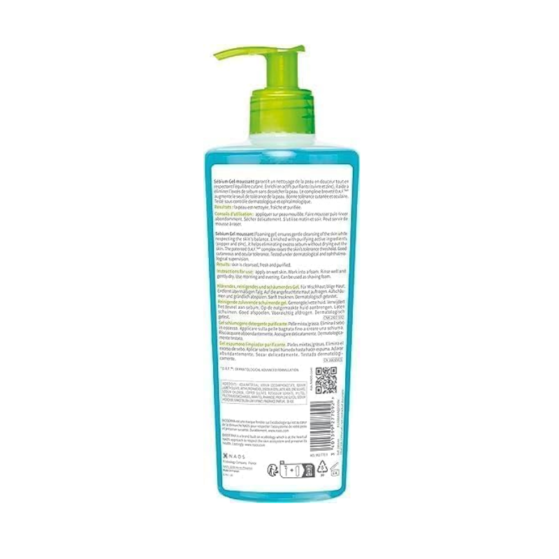 Bioderma Sebium Moussant Gel 500ml