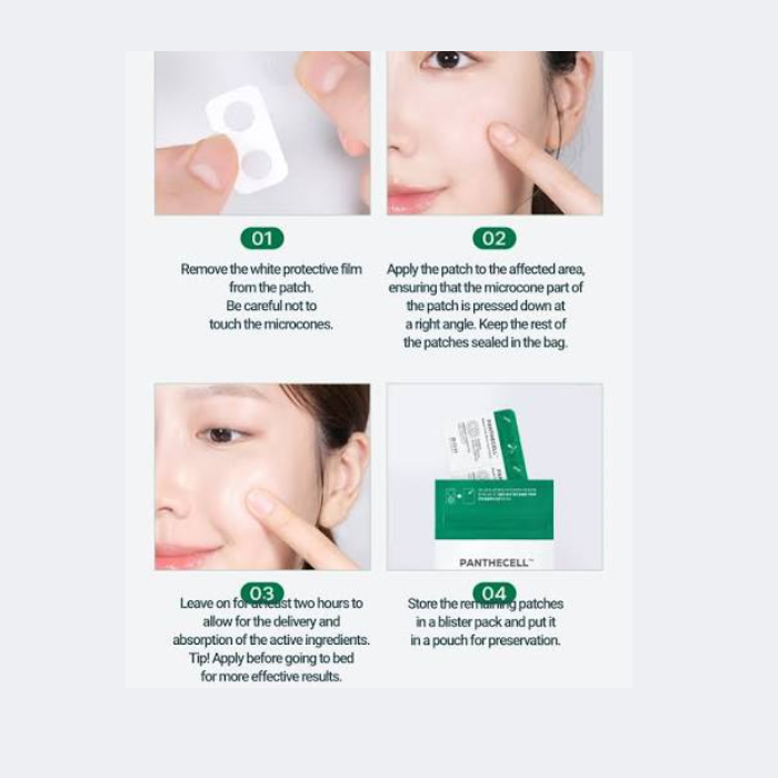 Bioheal BOH Panthecell Repair Cica Micro Patch 12s