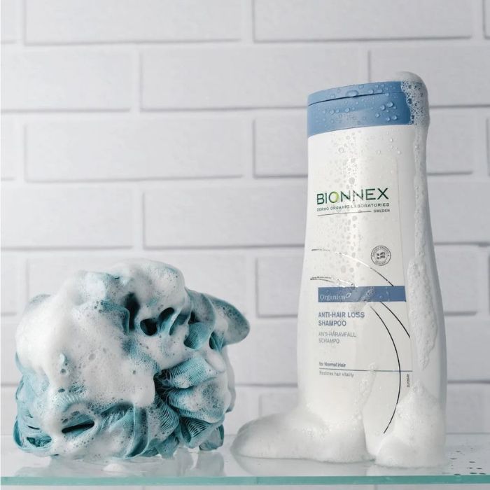 Bionnex Organica Anti-Hair Loss Shampoo for Dry & Damaged Hair, Moisturizing and Strengthening Formula, 300ml