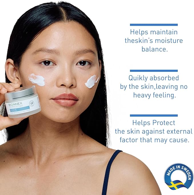 Bionnex Perfederm Moisturizing Face Cream for Dry and Atopy-Prone Skin, Barrier Repair, 50ml