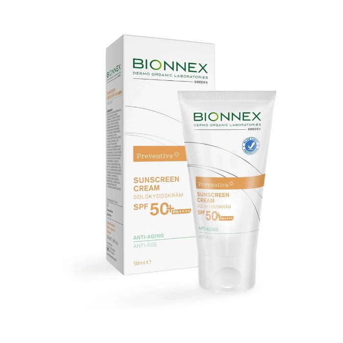Bionnex Preventiva Sunscreen (SPF 50+) Cream, Dark Spot and Hyperpigmentation Protection for All Skin Types, 50ml
