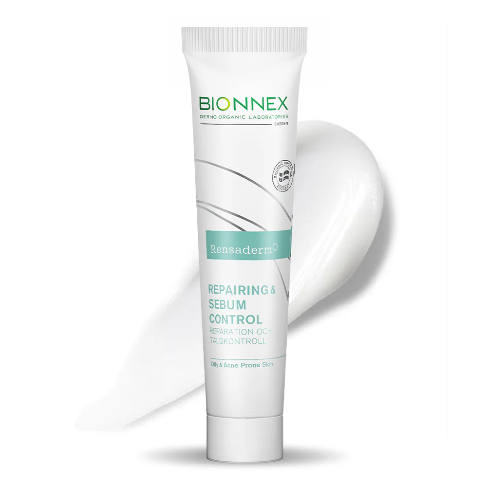 Bionnex Rensaderm Repairing & Sebum Control Cream, Oil Control and Barrier Repair for Acne-Prone Skin, 30ml