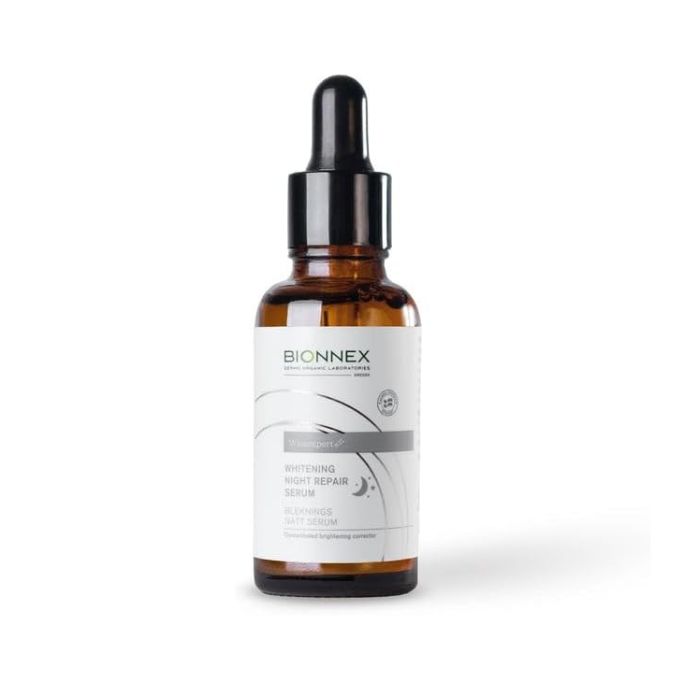 Bionnex Whitexpert Night Repair Serum, Brightening and Anti-Pigmentation Vitamin C for Radiant Skin, 30ml
