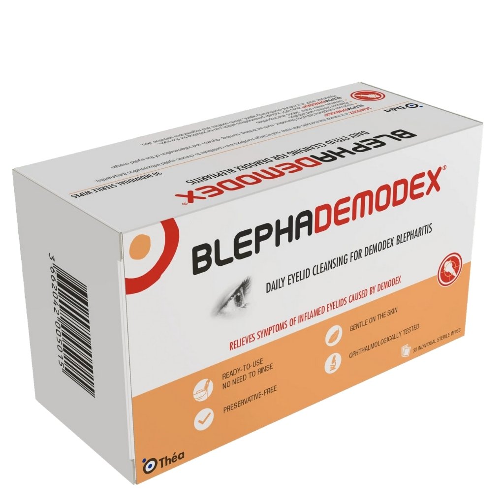 Blephademodex Sterile Eyelid Wipes 30s