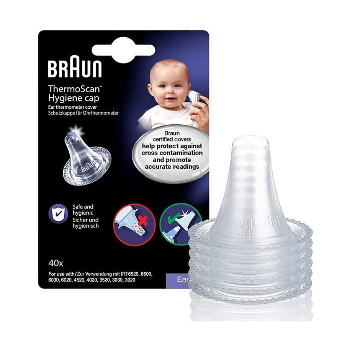 Braun Thermoscan Ear Thermometer Probe Covers 40s LF40